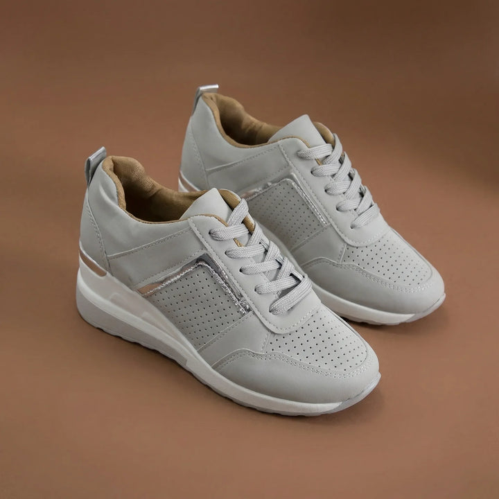 Lunivex - Wedge Sneaker With Lace-Up Closure
