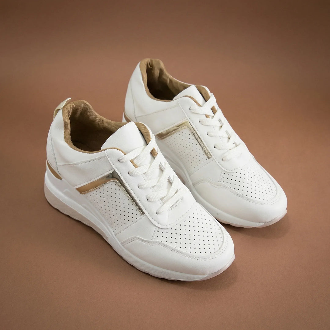Lunivex - Wedge Sneaker With Lace-Up Closure