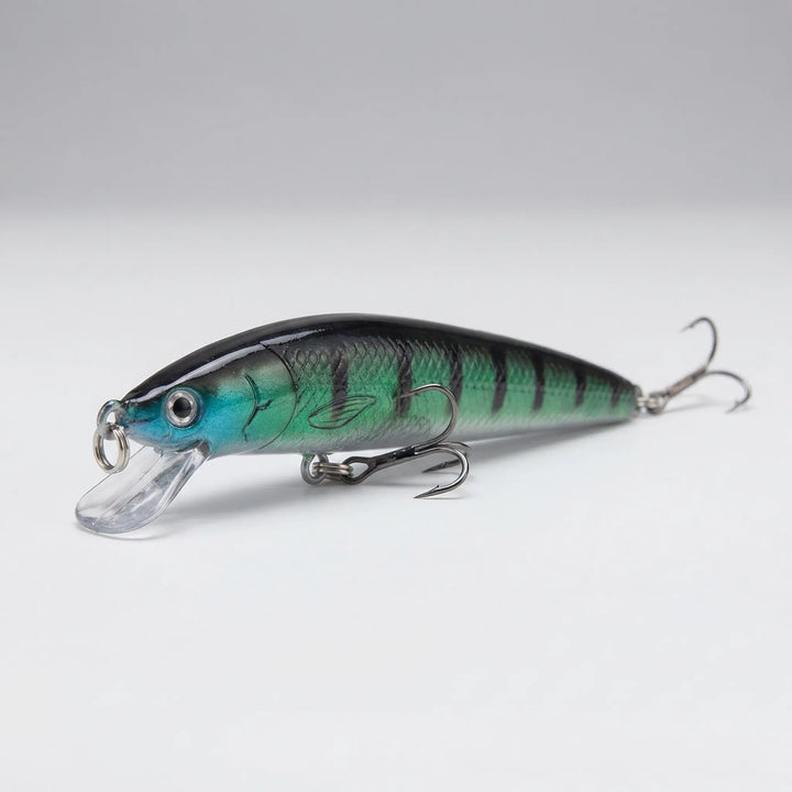 Lunkrix - 10-Piece Hard Minnow Lure Set