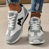 Snörning Retro Sneaker För Kvinnor