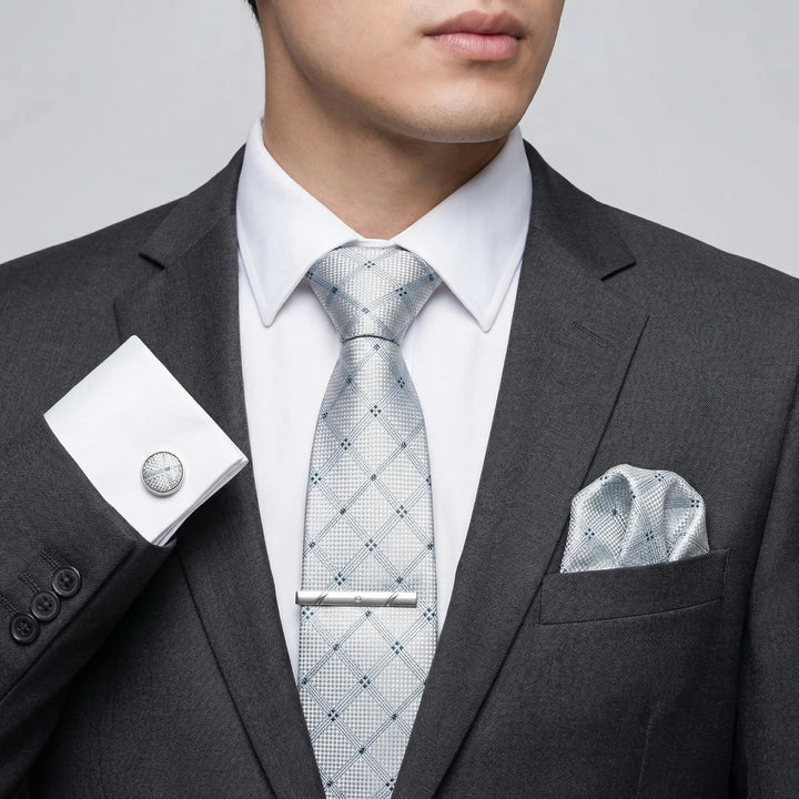 Luxavio - 4-Piece Woven Necktie Gift Set