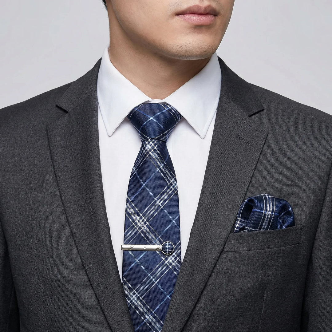 Luxavio - 4-Piece Woven Necktie Gift Set