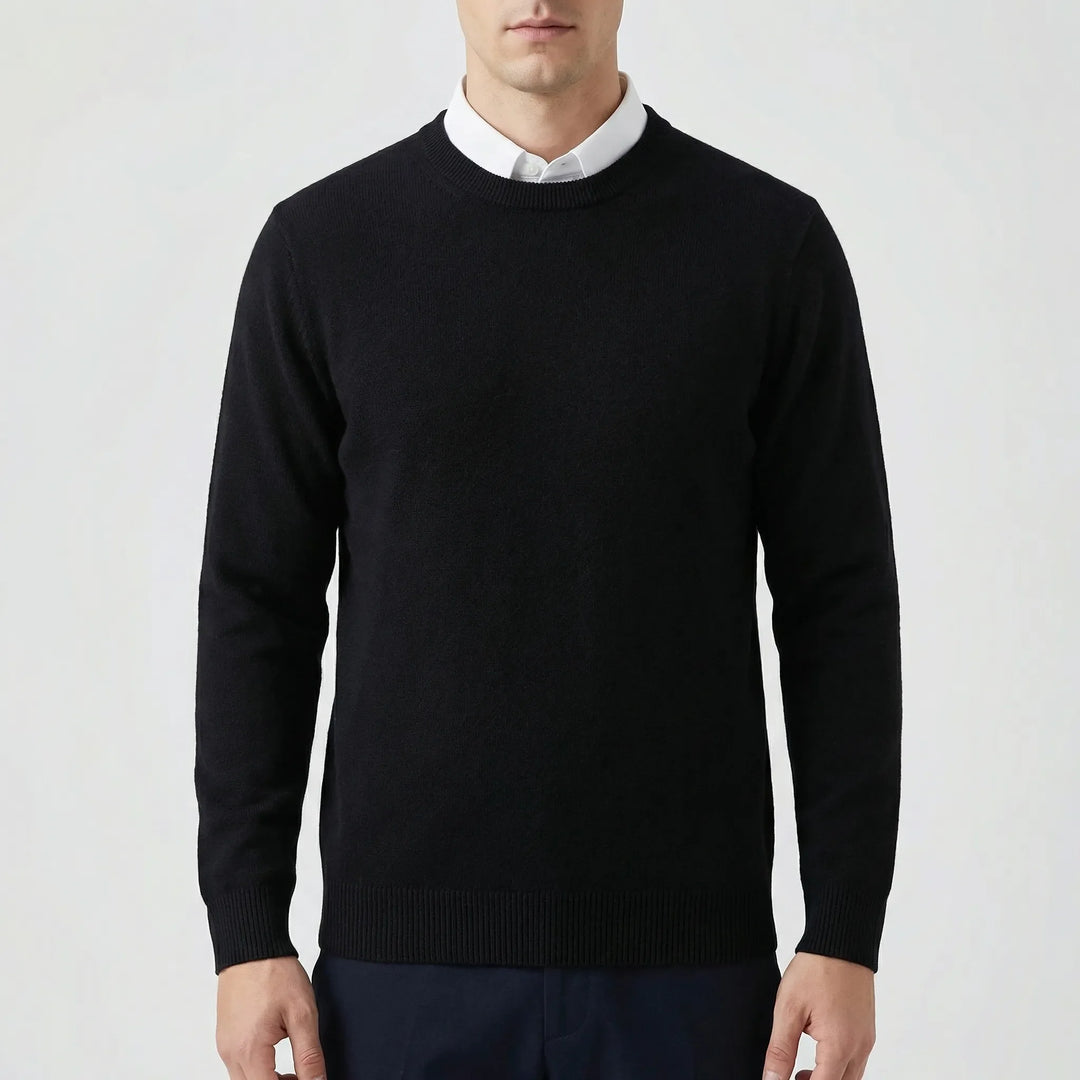 Luxeven - Classic Crew Neck Men's Sweater