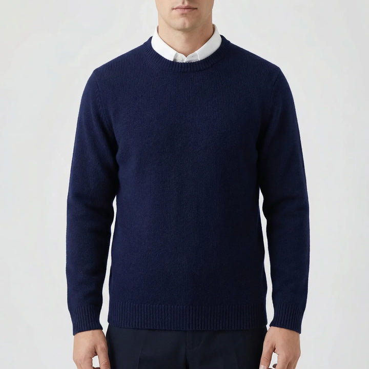 Luxeven - Classic Crew Neck Men's Sweater