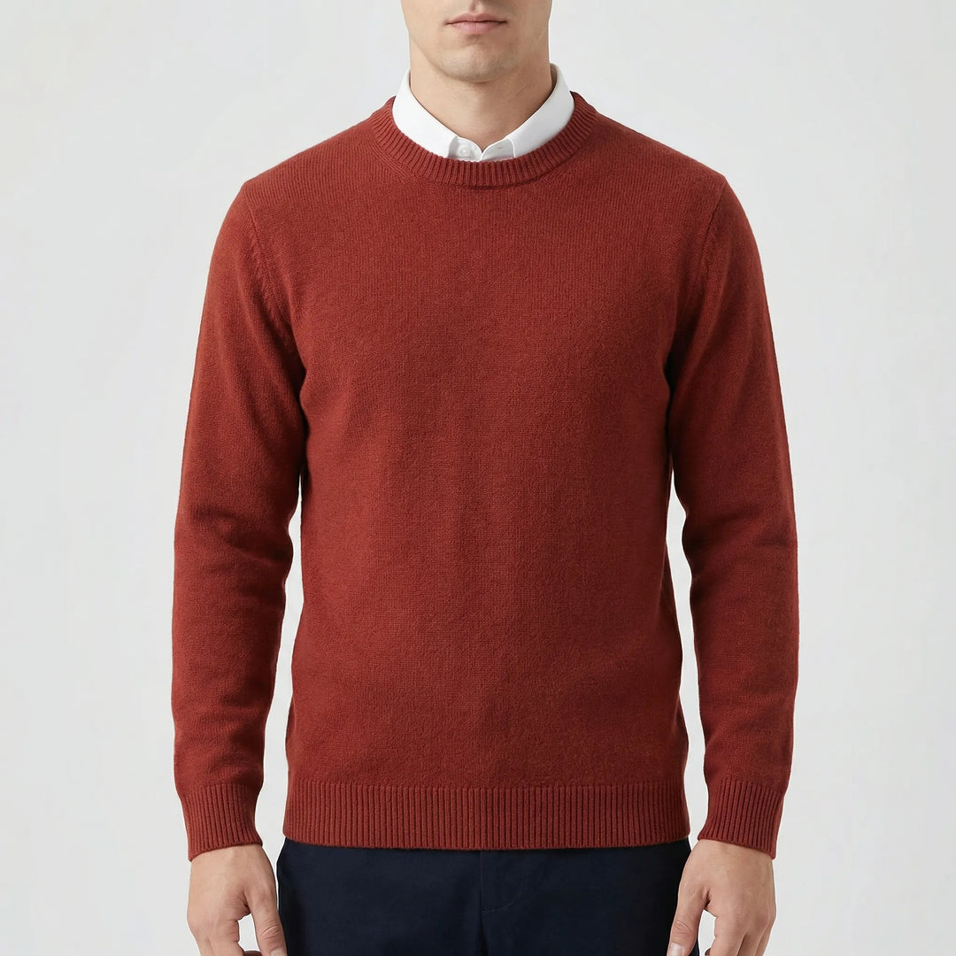Luxeven - Classic Crew Neck Men's Sweater