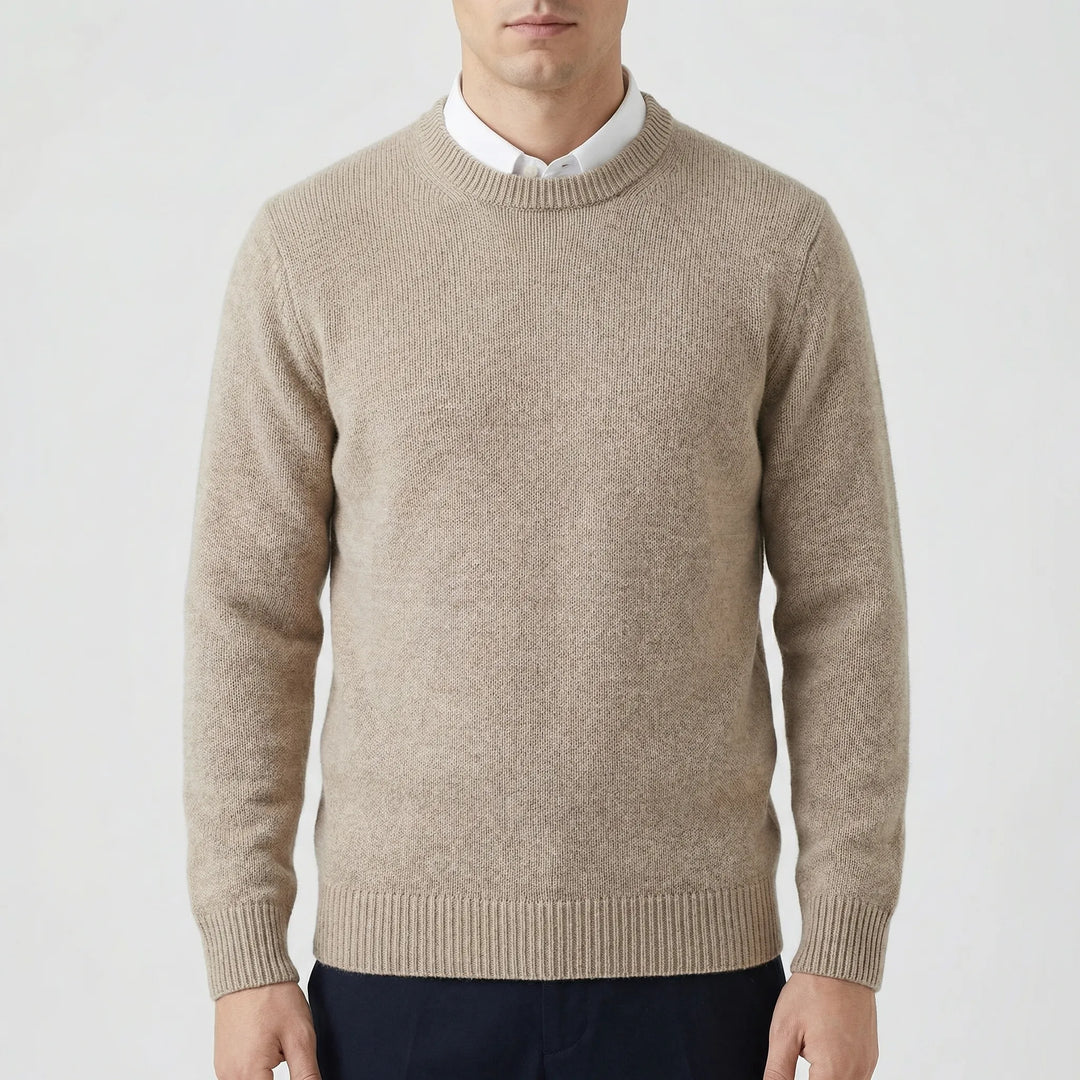 Luxeven - Classic Crew Neck Men's Sweater