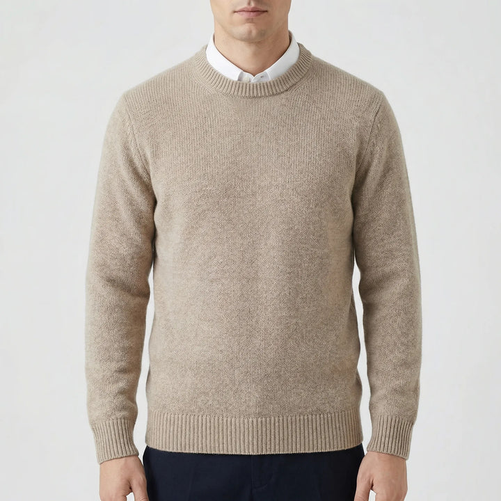 Luxeven - Classic Crew Neck Men's Sweater