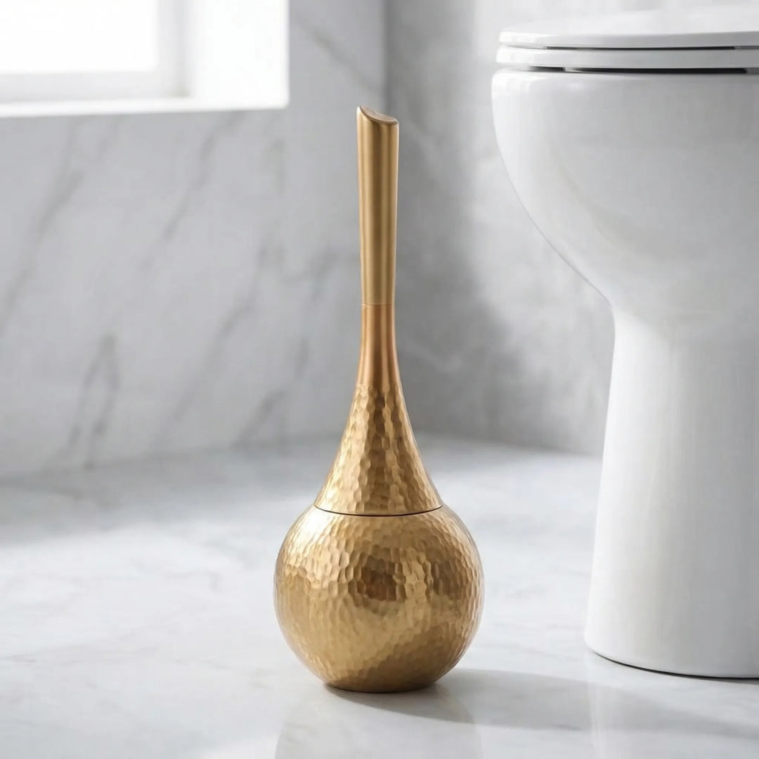 Luxivara - Decorative Toilet Brush With Storage Base