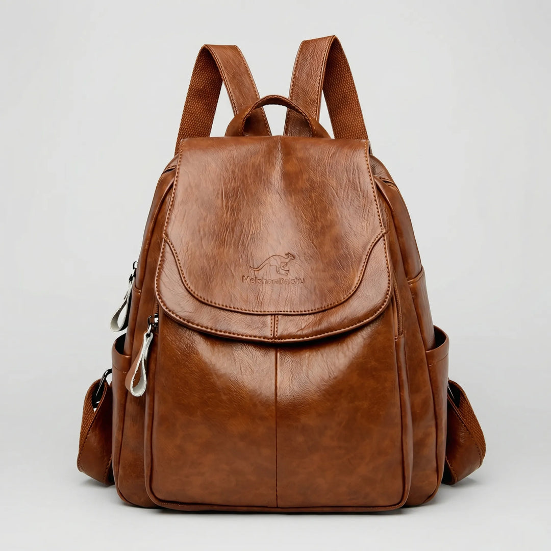 Luxiven - Anti-Theft Flap Backpack For Women