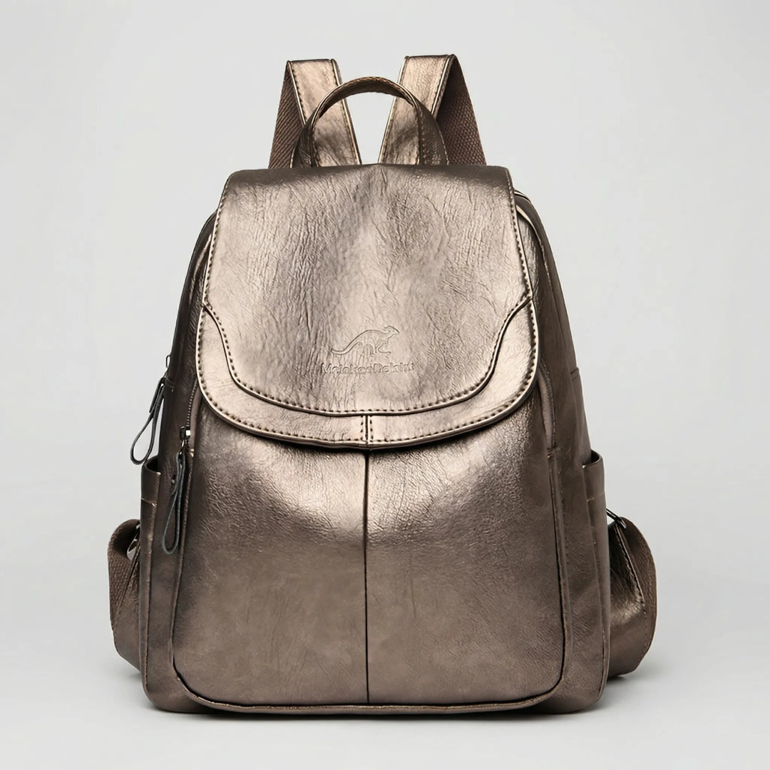 Luxiven - Anti-Theft Flap Backpack For Women