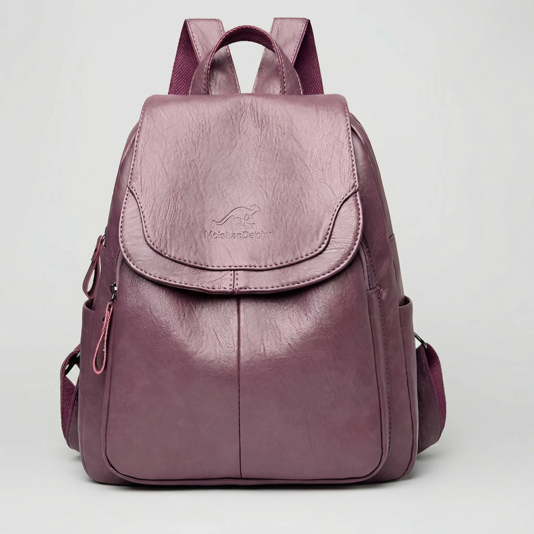 Luxiven - Anti-Theft Flap Backpack For Women