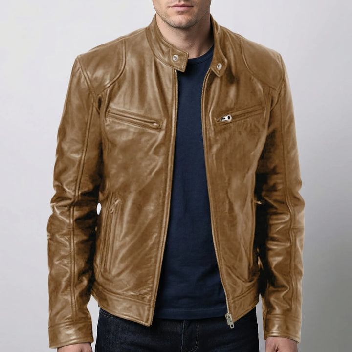 Maverik - Classic Zip-Up Moto-Style Jacket