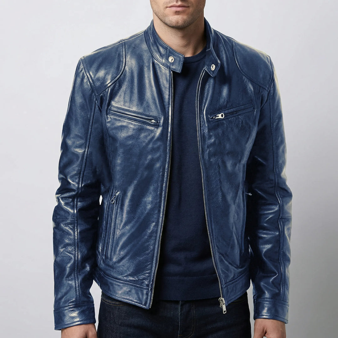 Maverik - Classic Zip-Up Moto-Style Jacket