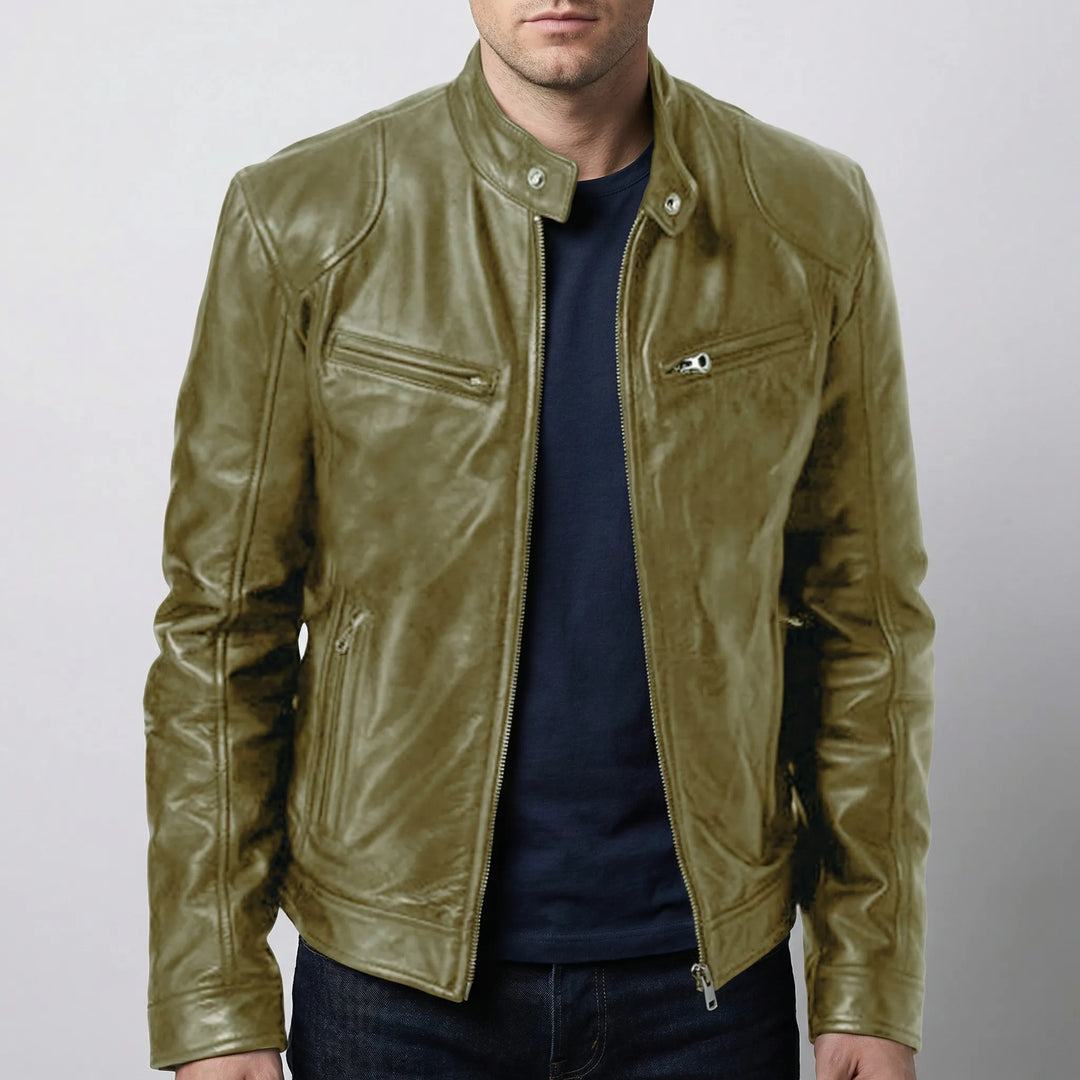 Maverik - Classic Zip-Up Moto-Style Jacket