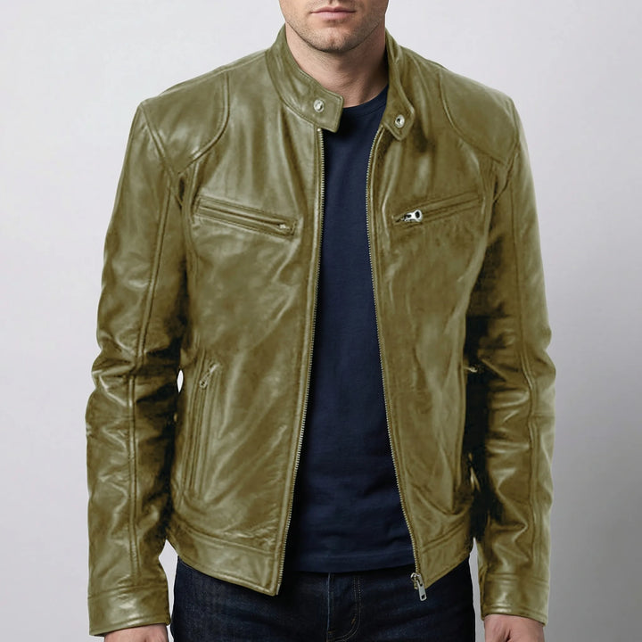 Maverik - Classic Zip-Up Moto-Style Jacket