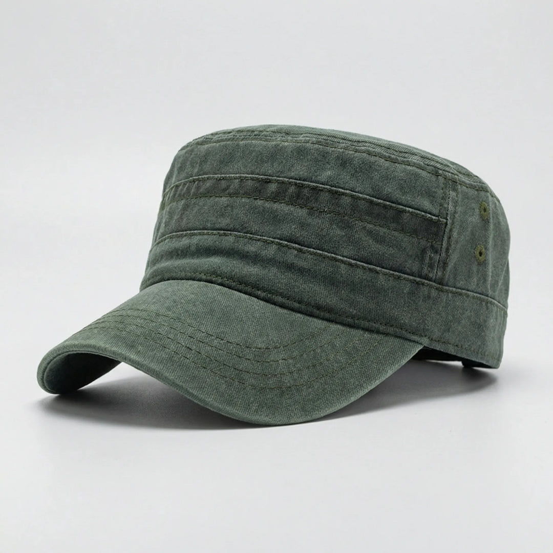 Militrek - Flat-Top Military-Style Cap