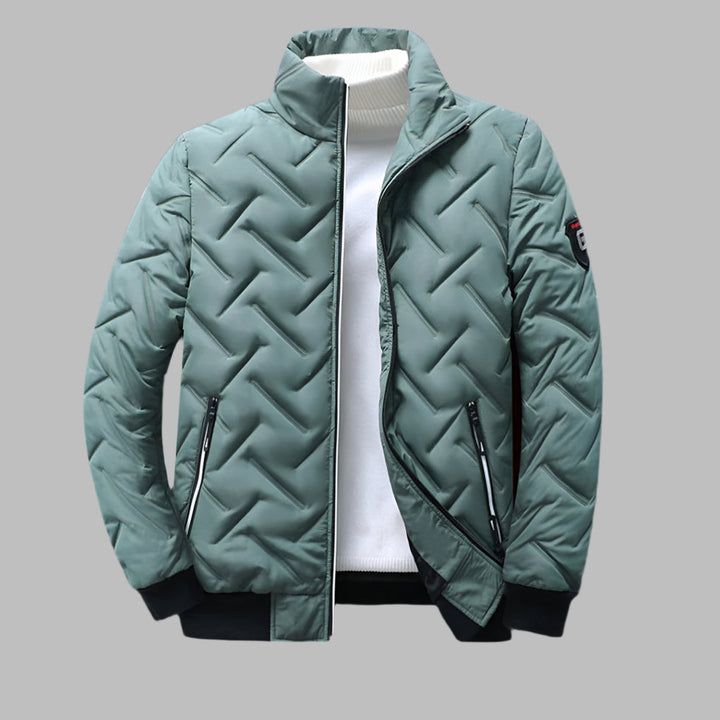 Full-Zip Vindjacka för Män