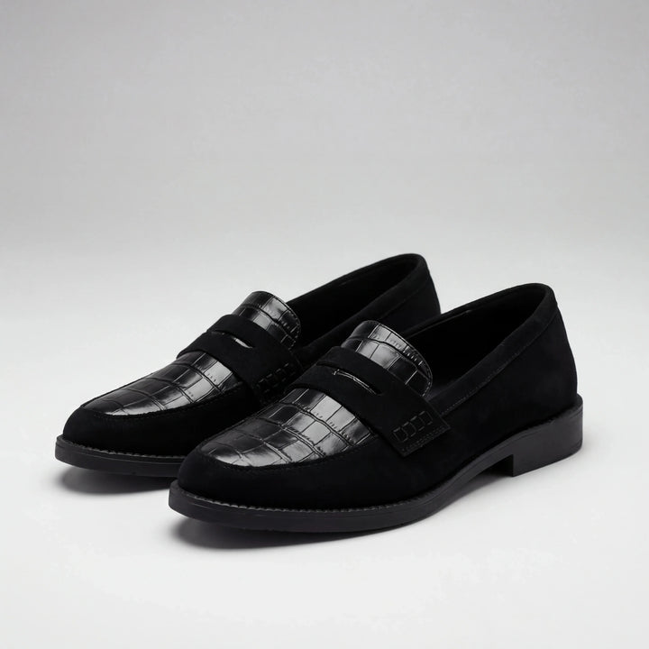 Moccira - Classic Penny Loafer Flat Shoe