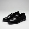 Klassiska Penny Loafer Platta Skor för Män