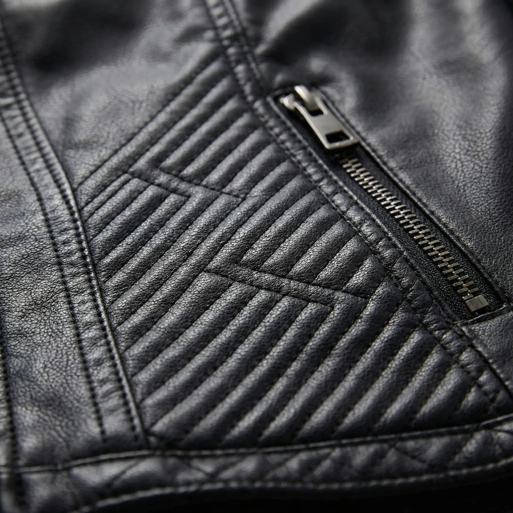 Modera - Slim-Fit Women's Moto Jacket