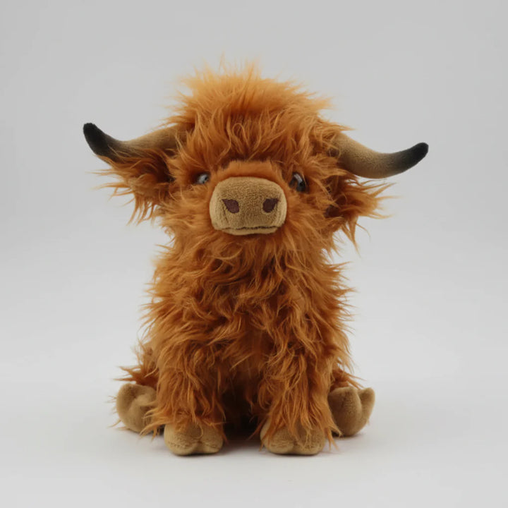 Moovlyn - Shaggy Highland Cow Stuffed Animal