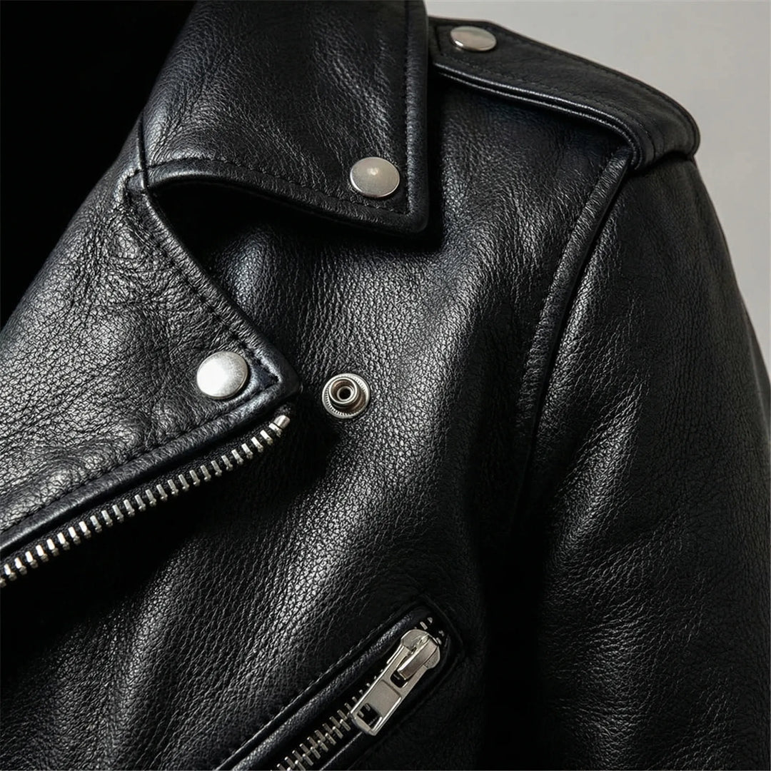 Motosche - Moto-Inspired Zip-Front Jacket