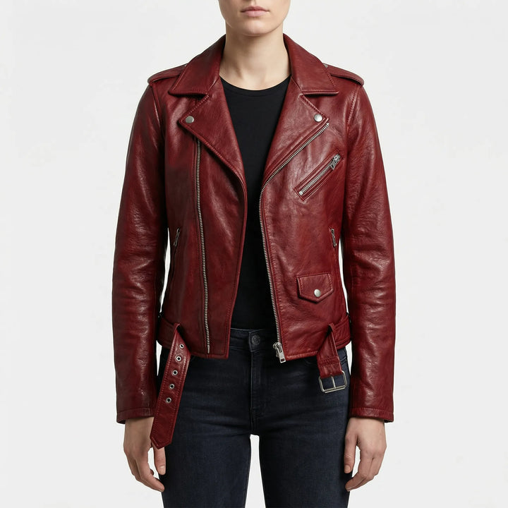 Motosche - Moto-Inspired Zip-Front Jacket