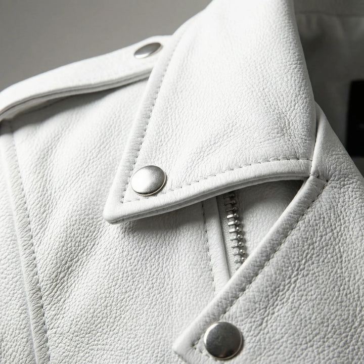 Motovenx - Asymmetrical Zip Biker Jacket
