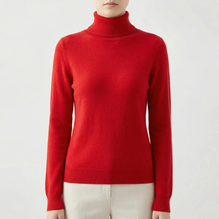 Neckova - Slim-Fit Fine-Knit Turtleneck Sweater