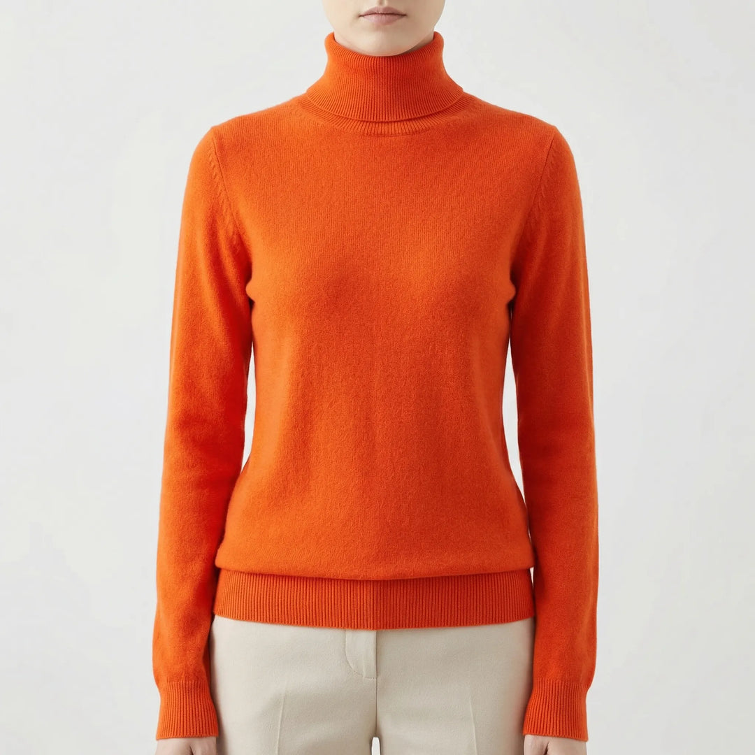 Neckova - Slim-Fit Fine-Knit Turtleneck Sweater