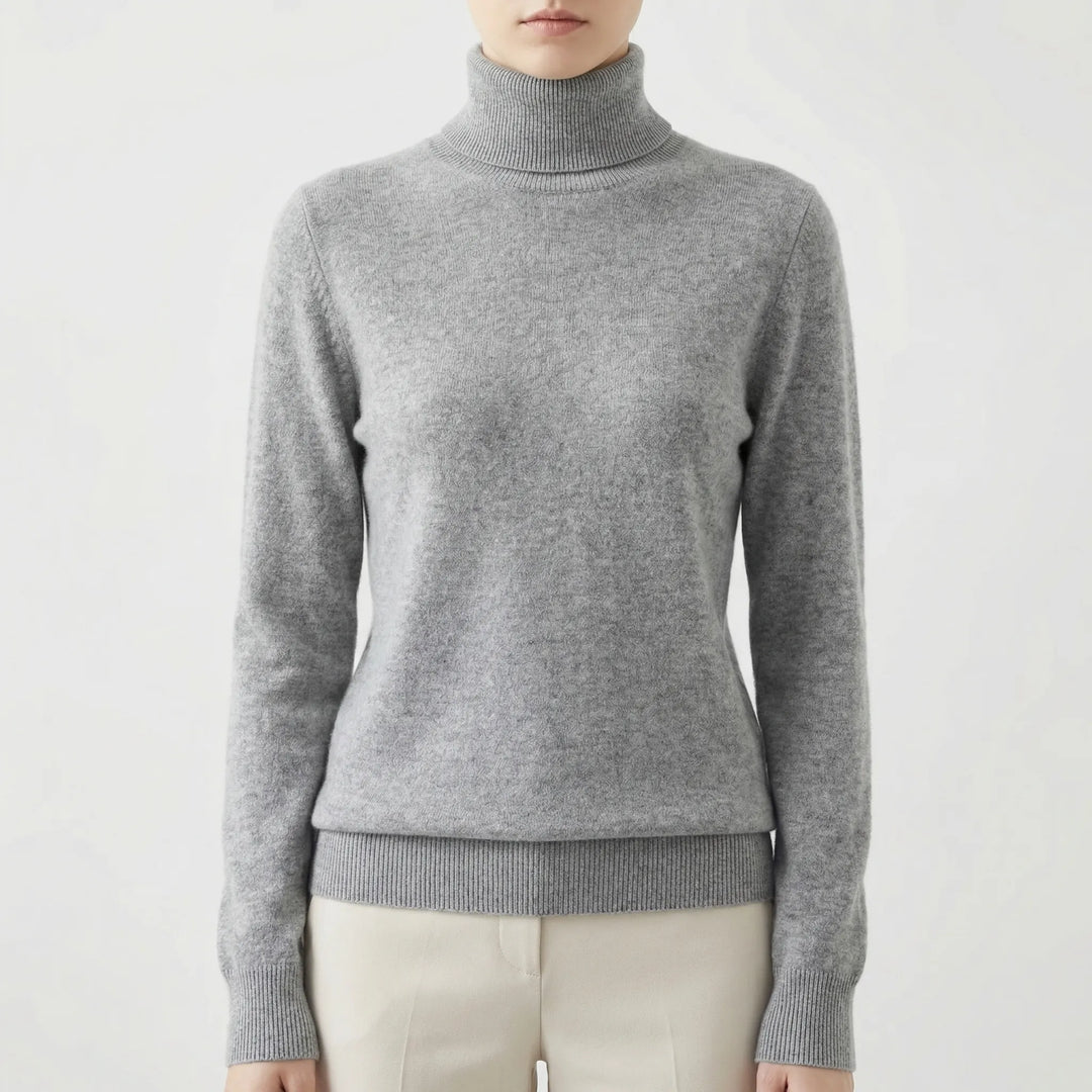 Neckova - Slim-Fit Fine-Knit Turtleneck Sweater