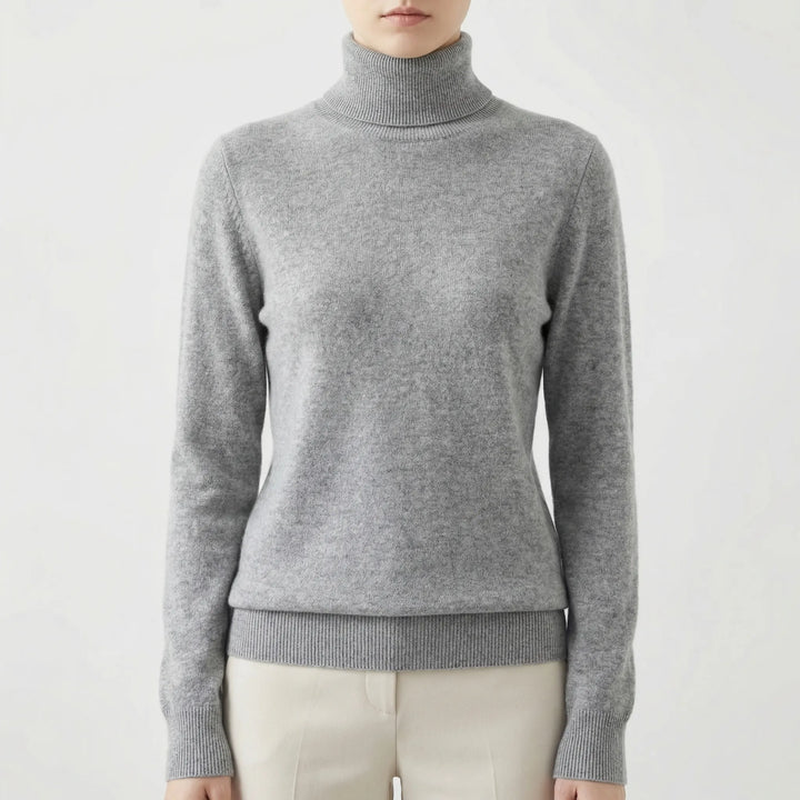 Neckova - Slim-Fit Fine-Knit Turtleneck Sweater
