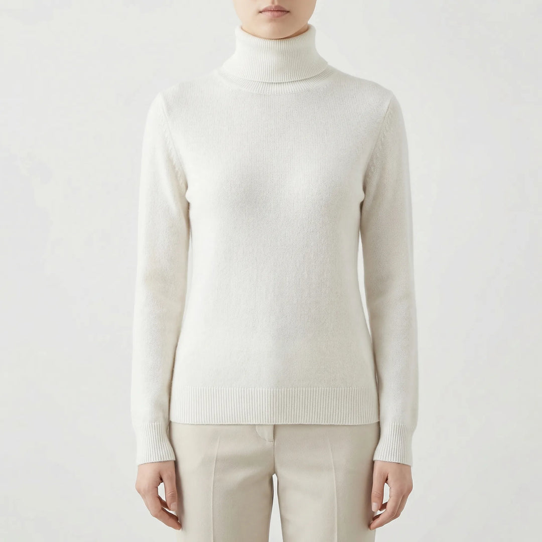 Neckova - Slim-Fit Fine-Knit Turtleneck Sweater