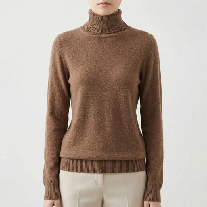 Neckova - Slim-Fit Fine-Knit Turtleneck Sweater