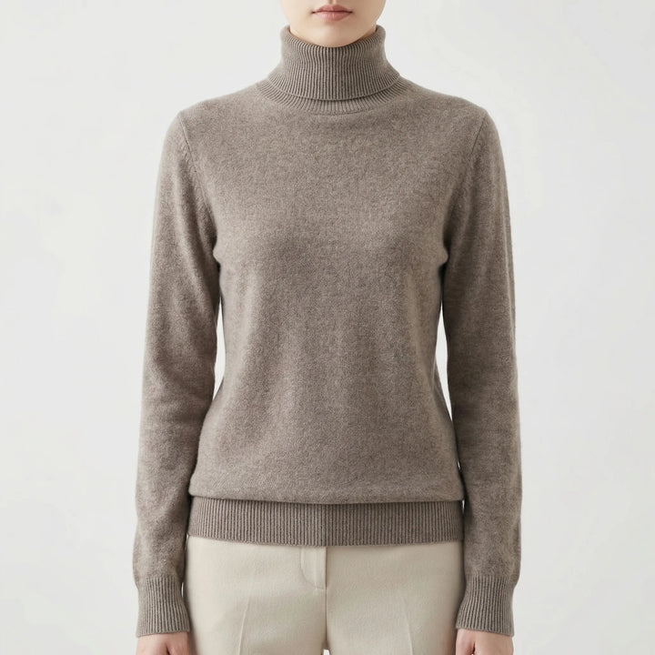 Neckova - Slim-Fit Fine-Knit Turtleneck Sweater