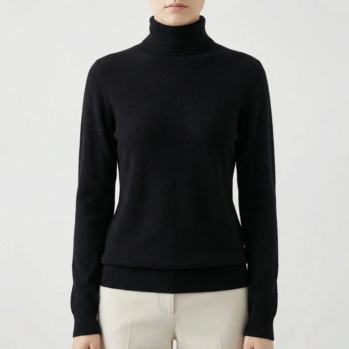 Neckova - Slim-Fit Fine-Knit Turtleneck Sweater