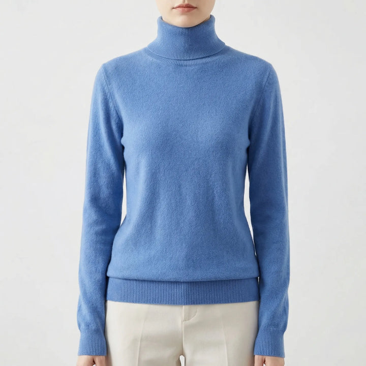 Neckova - Slim-Fit Fine-Knit Turtleneck Sweater