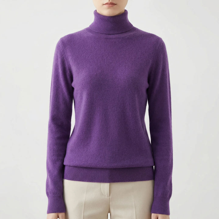 Neckova - Slim-Fit Fine-Knit Turtleneck Sweater