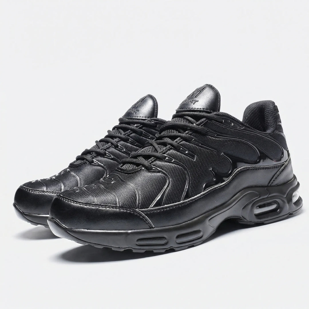 Nexorun - Lightweight Black Lace-Up Safety Shoe