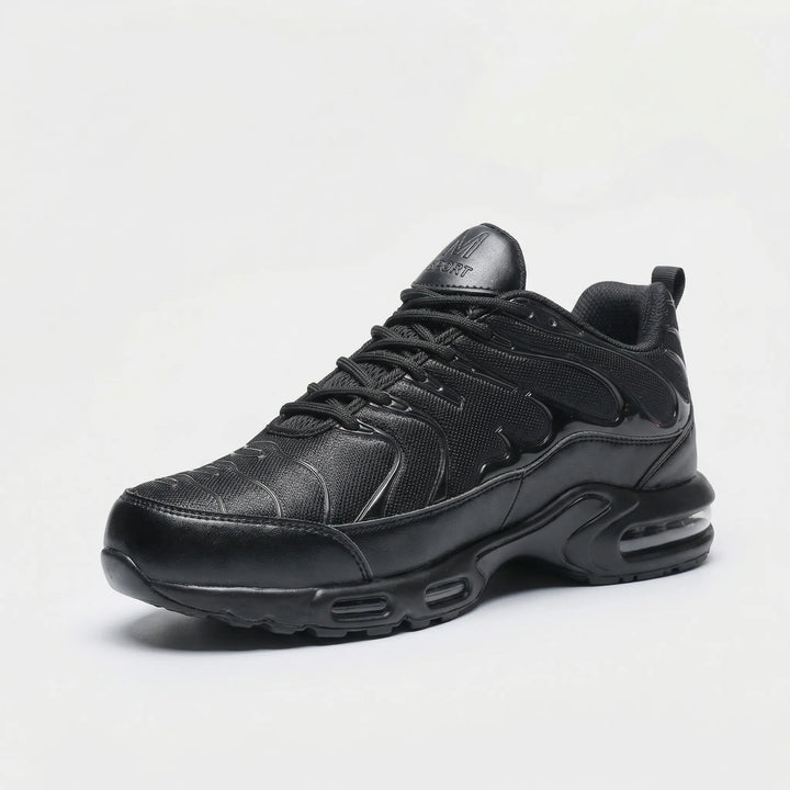 Nexorun - Lightweight Black Lace-Up Safety Shoe