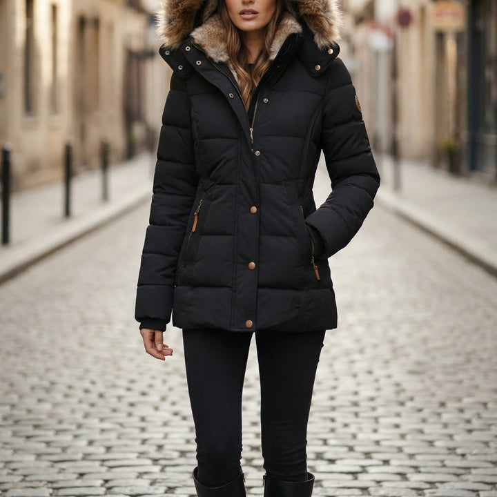 Nordluxe - Hooded Padded Women's Winter Jacket