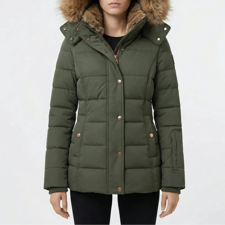 Nordluxe - Hooded Padded Women's Winter Jacket