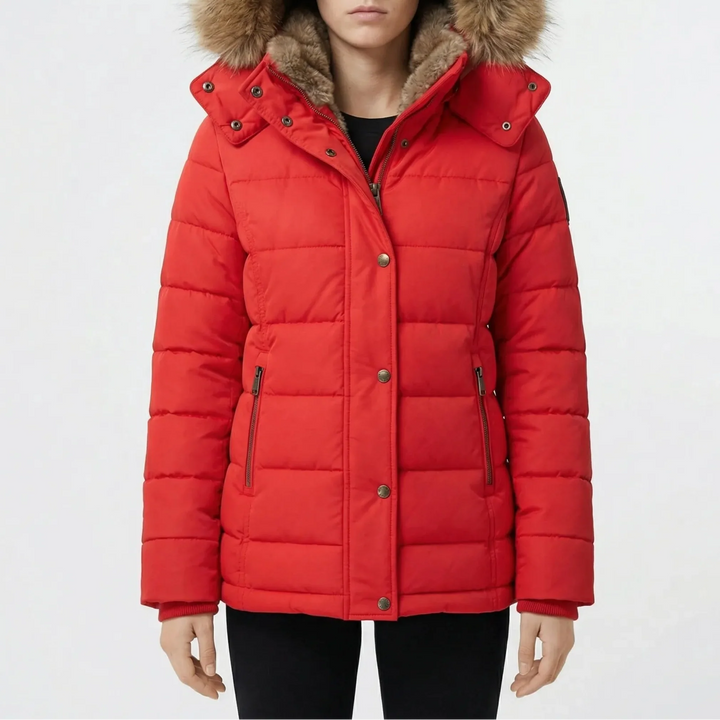 Nordluxe - Hooded Padded Women's Winter Jacket