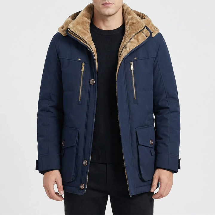 Nordrex - Hooded Insulated Men's Winter Coat