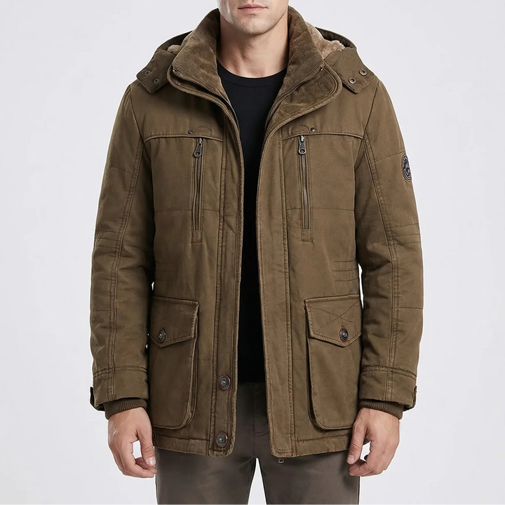 Nordrex - Hooded Insulated Men's Winter Coat