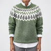 Fair Isle-mönstrad pullovertröja