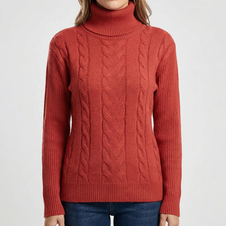 Norrvik - Relaxed-Fit Cable-Knit Turtleneck Sweater