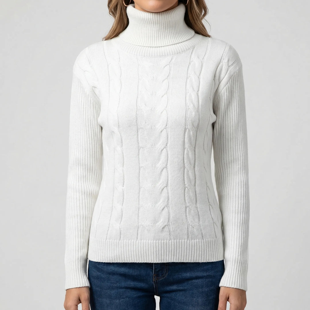 Norrvik - Relaxed-Fit Cable-Knit Turtleneck Sweater