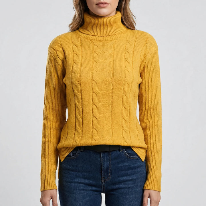 Norrvik - Relaxed-Fit Cable-Knit Turtleneck Sweater