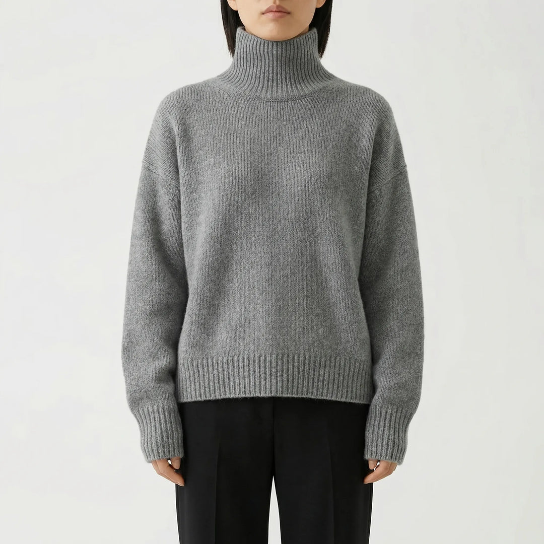 Novexa - Relaxed Fit Turtleneck Sweater